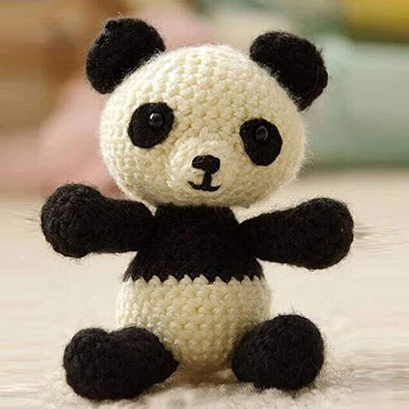 DIY panda doll
